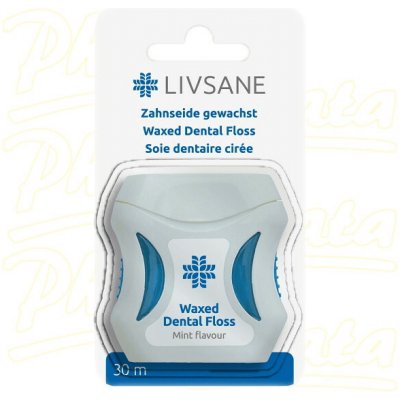 Livsane Dentální nit voskovaná 30 m – Hledejceny.cz