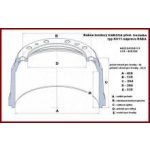 Buben brzdový 420x130x204x280x335 KAROSA přední náprava NE turbo K011, RÁBA, trolejbus 13454 – Hledejceny.cz