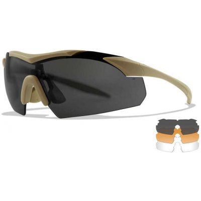 Brýle Vapor 2.5 Wiley X (3 skla) Tan – Zboží Dáma