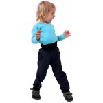 JOŽÁNEK Dětské softshellové kalhoty tmavě modré – Zboží Dáma