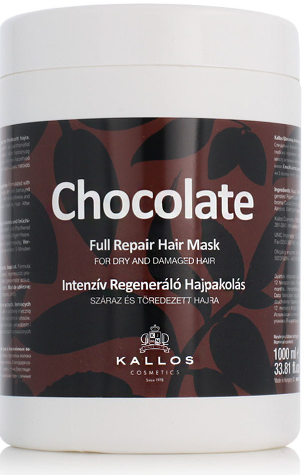 Kallos Chocolate Full Repair Hair Mask 1000 ml od 61 Kč - Heureka.cz