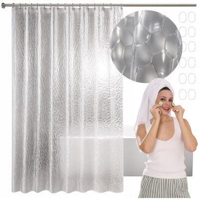 APT AG655A Závěs do sprchy 3D 180 x 200 cm – Zboží Dáma