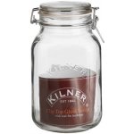 Kilner Zavařovací sklenice s klipem hranatá 2000 ml – Sleviste.cz