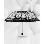 Gotický deštník průhledný skládací Forest – Zboží Dáma