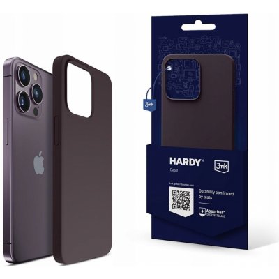 Pouzdro 3mk Hardy Silicone MagCase Apple iPhone 14 Pro Max, Deep Purple