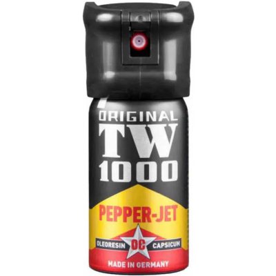 TW1000 Pepřový sprej Jet Man s pružinovým vyklápěcím uzávěrem 40 ml – Zboží Dáma