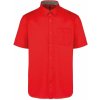 Pánská Košile Pánská bavlněná košile Ariana III červená