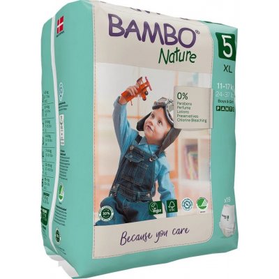 BAMBO NATURE PANTS 5 11-17 KG 19 – Hledejceny.cz