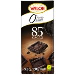 Valor Čokoláda bez cukru 85 % 100 g – Zboží Dáma