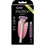 Wilkinson Sword Intuition Quattro + 8 ks hlavic – Zboží Mobilmania