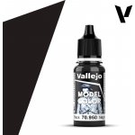Vallejo Model Color: Black 17ml barva na modely – Zboží Živě