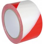 IKS EDE98575135 Výstražná páska lepicí 60 mm x 66 m červeno-bílá – Zboží Dáma