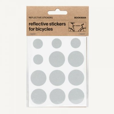 Reflexní samolepky BOOKMAN barva Stříbrná – Zboží Mobilmania