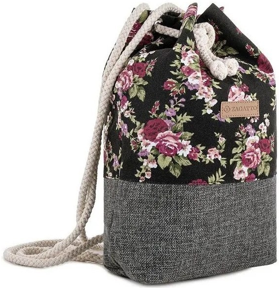 Zagatto dámská kabelka /batoh Melange/Meadow Flowers ZG-600