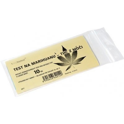 BMS Bohemian Test na marihuanu-THC z moči 10 ks – Zboží Mobilmania