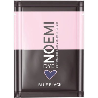 Noemi Lash & Brow Dye hybridní barva na řasy a obočí sáček Blue Black 1 g – Zboží Dáma