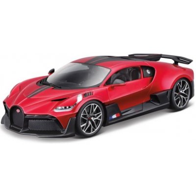 Bburago Bugatti Divo červená 1:18 – Zboží Mobilmania