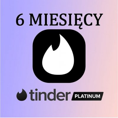 TINDER PLATINUM 6 MĚSÍCŮ / DÁRKOVÁ KARTA / VPN KLÍČ – Sleviste.cz
