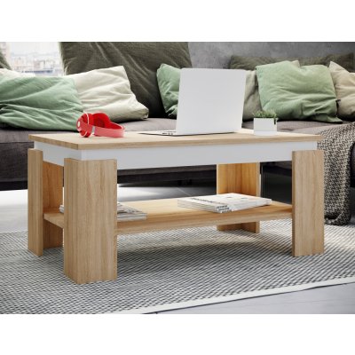 Vcm Rolas sonoma dub / bílá – Zboží Dáma