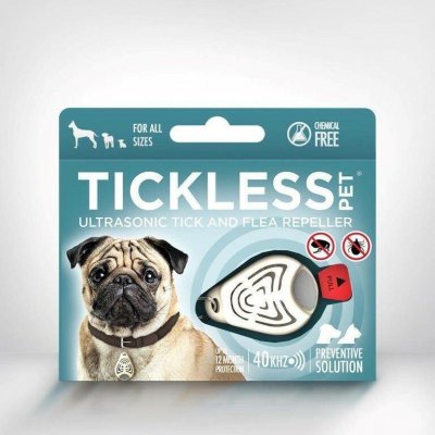 Tickless pet Ultrazvukový odpuzovač klíšťat a blech pro psy barvy beige 1 kus – Hledejceny.cz