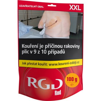 RGD red 100g cigaretový tabák