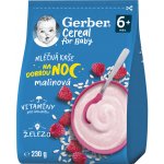 Gerber Cereal for Baby Mléčná kaše na dobrou noc malinová 230 g – Zboží Dáma