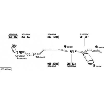 Bosal BS 890-121 – Hledejceny.cz