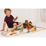 Bigjigs dinosauří vláčkodráha Rail – Zboží Mobilmania