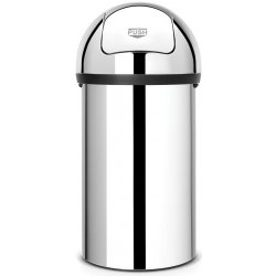 Brabantia Push Bin 60 L lesklá ocel 402623