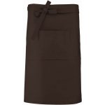 Kariban Zástěra Caviste K887 barmanská 1TE-K887-Chocolate-uni Čokoládová – Hledejceny.cz