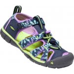 Keen Seacamp II CNX INF Black iris african violet – Zboží Mobilmania