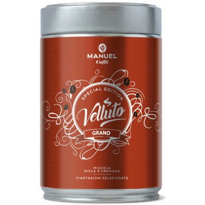 Manuel Káva Manuel Caffe Velluto zrnková 250 g – Hledejceny.cz
