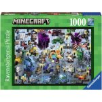 RAVENSBURGER Challenge: Minecraft 1000 dílků – Hledejceny.cz