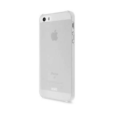 Pouzdro Artwizz Rubber Clip polykarbonátové pogumované Apple iPhone 5/5S/SE čiré bílé mléčné