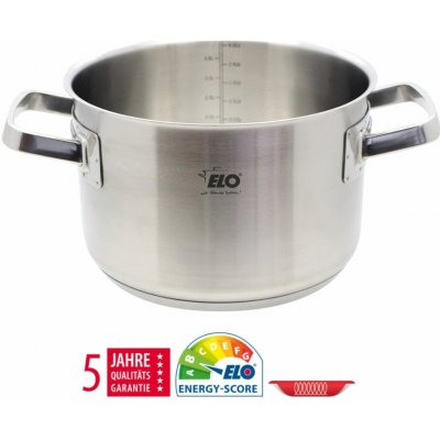 ELO Profi Cuisine Hrnec 24 cm 6,5 l nerezový 24224 – Zboží Mobilmania