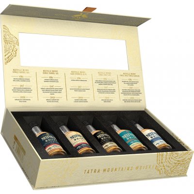 Nestville Whisky Limited Edition 46,98% 5 x 0,04 l (set) – Hledejceny.cz