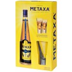 Metaxa 5* 38% 0,7 l (dárkové balení 2 sklenice) – Zboží Dáma