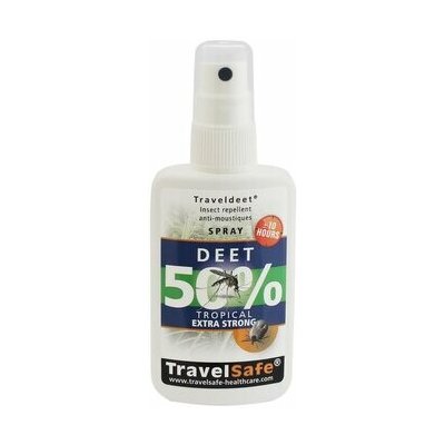 TravelSafe Repelent proti hmyzu Traveldeet 50 % DEET 60 ml – Hledejceny.cz
