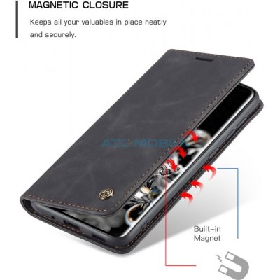 Pouzdro CaseMe Magnetic Book Samsung Galaxy S20 SM-G980 černé – Hledejceny.cz