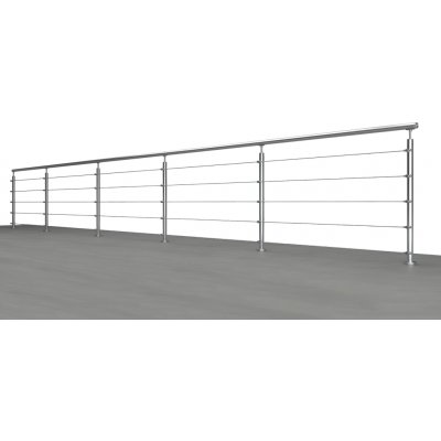Hahn Steel Nerezové lankové zábradlí, 7500x1000mm - 5x výplň – Zboží Mobilmania