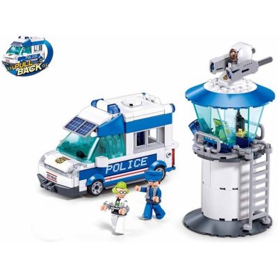 Sluban B1218 Přepravní vůz zásahové jednotky: Gangsteři za mřížemi – Zboží Dáma