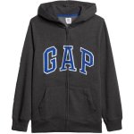 Gap 550082-01 Dětská mikina zip Šedá – Zboží Dáma