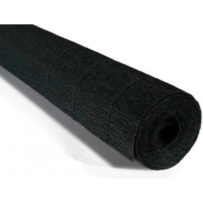 Cartotecnica Rossi Krepový papír role 180g (50 x 250cm) - černá 602 – Zbozi.Blesk.cz