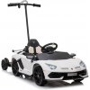Dětské elektrické vozítko Lean Toys elektrické auto Lamborghini Aventador SX2018 s platformou bílá
