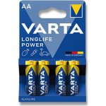 Varta LongLife Max Power AA 4ks 4706101404 – Zboží Živě