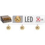 osvětlení vánoční 0,9m 10LED teplá BÍ KULIČKA 28mm ZLA – Hledejceny.cz