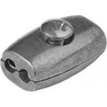 Lanová svorka plochá lanko 5mm pZn – Zboží Dáma