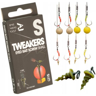 One More Cast Vrtáček Tweakers Eyed Bait Screw Small 5 ks – Hledejceny.cz