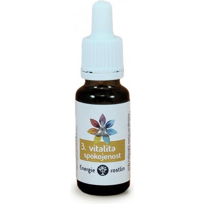 Energie rostlin Bachovy esence Vitalita a spokojenost 20 ml – Hledejceny.cz