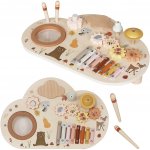 Derrson Hudební stolek pro děti 5 hudebních nástrojů W5360 – Zboží Dáma